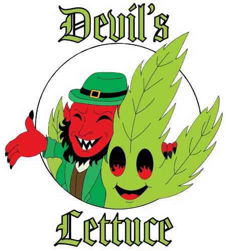 devils lettuce cannabis dispensary logo